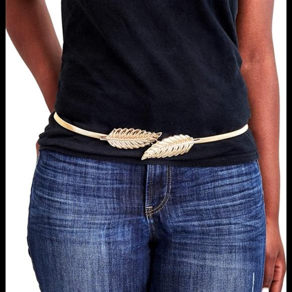 Women\'s Fancy Skinny Stretch Fashion Dress BeltS 4 PACK main image 6